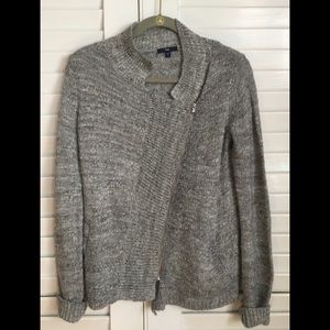Gap moto style sweater
